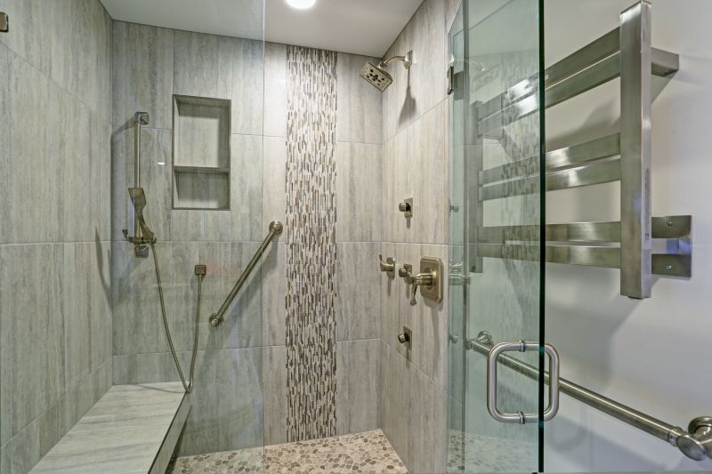 Elegant Shower with Niche